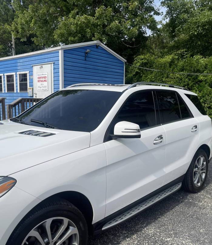 SUV window tint installation